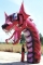 inflatable fire dragon carto...