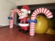 PVC inflatable santa balloon...