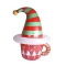 PVC inflatable christmas hat...