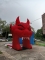 INFLATABLE HALLOWEEN EVIL EN...