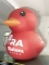 pvc inflatable red duck infl...
