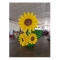 inflatable sunflower adverti...