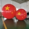 red inflatable China flag ba...