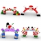 inflatable christmas arch in...