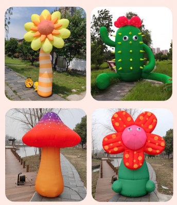 inflatable mushroom, inflata...