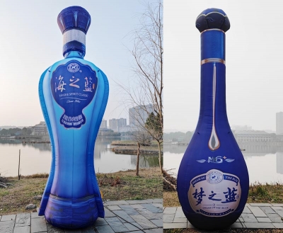 inflatable bottle balloon in...