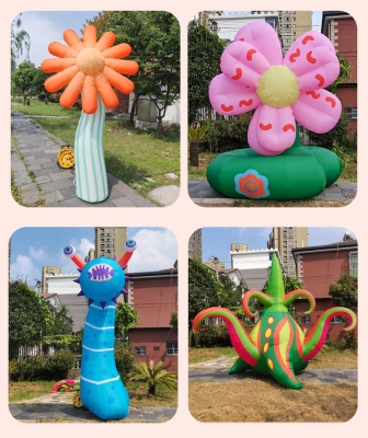 advertising inflatable flowe...