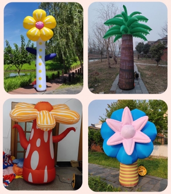 inflatable plant flower infl...