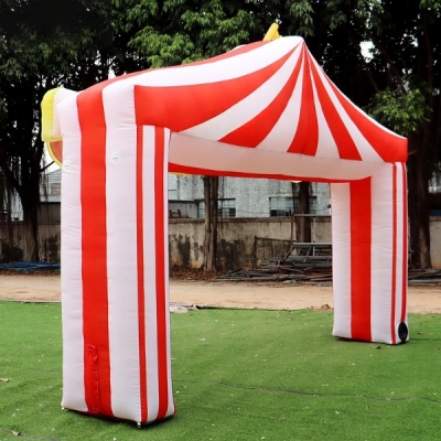 inflatable circus arch entra...
