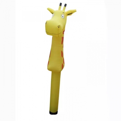 inflatable giraffe air dance...