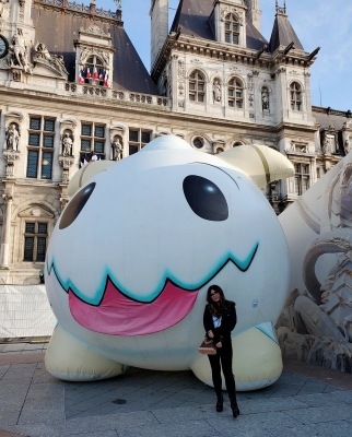 inflatable cartoon poro gian...