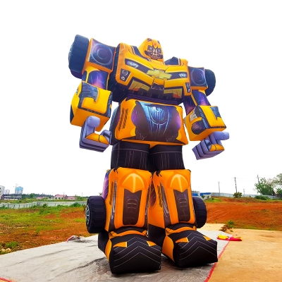 inflatable robot cartoon inf...