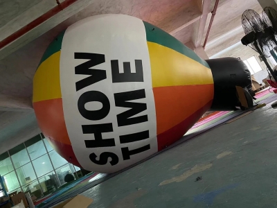 giant inflatable advertising...
