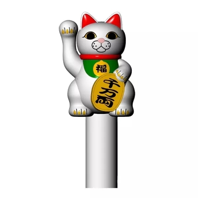 Mascot cat cartoon character...