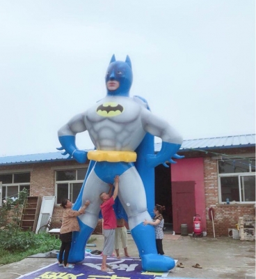 giant inflatable batman cart...