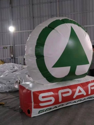 giant inflatable logo sign b...