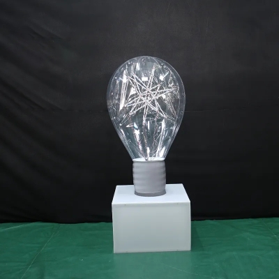 pvc inflatable led bulb ball...