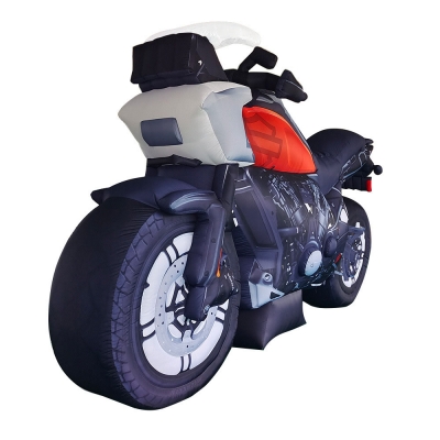 inflatable motorbike adverti...