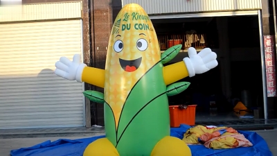 inflatable corn cob cartoon