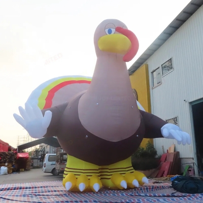 inflatable animal turkey bir...