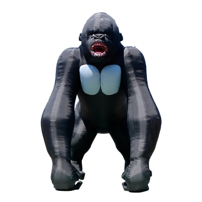 giant inflatable gorilla car...