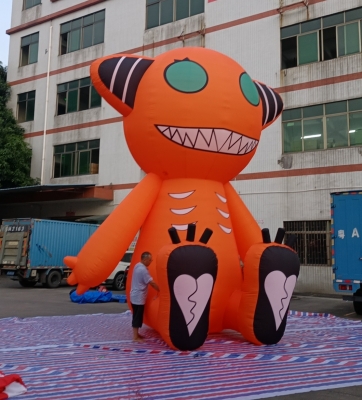 giant inflatable cat cartoon...