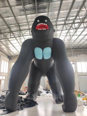 giant inflatable gorilla car...