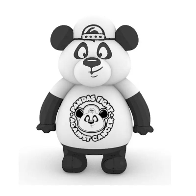 inflatable panda chef cartoo...
