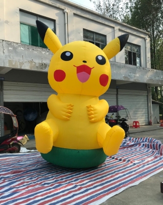 advertising inflatable pikac...