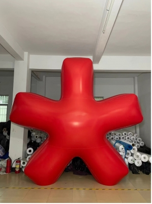 custom red inflatable start ...