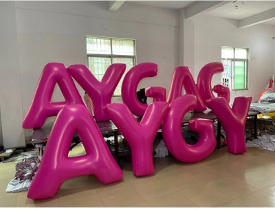 PVC inflatable letter balloo...