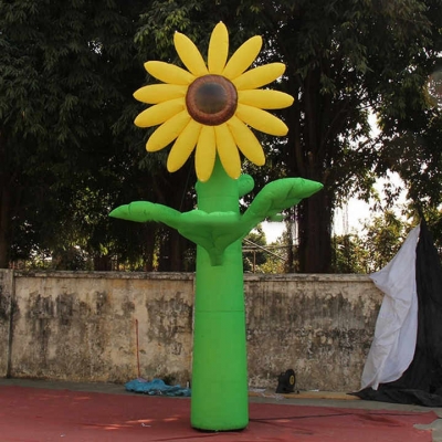 inflatable sunflower plant
