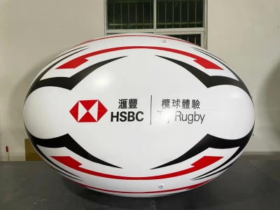 PVC inflatable football adve...