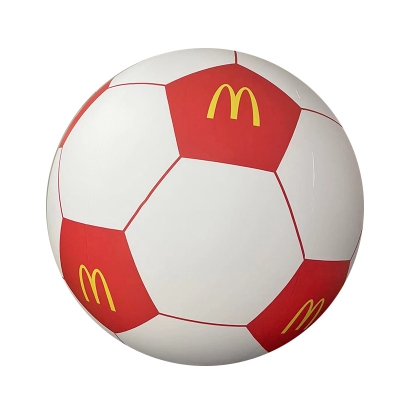inflatable football ballooon...