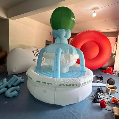 inflatable fountain replica ...