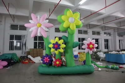 Pink Inflatable Flower Artif...