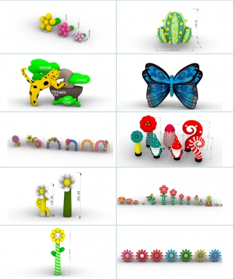 flower Advertising inflatabl...