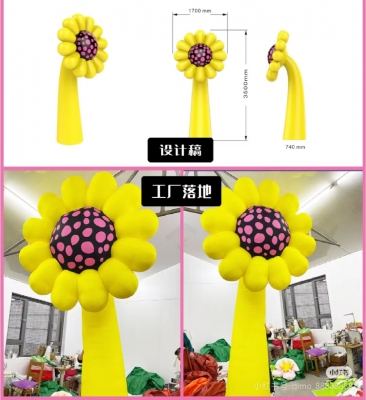 Giant Wedding Stage Flower D...