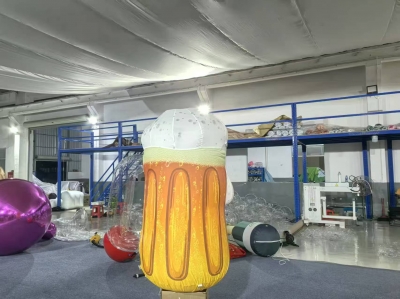 inflatable beer bottle infla...