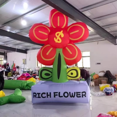 inflatable rich flower decor...