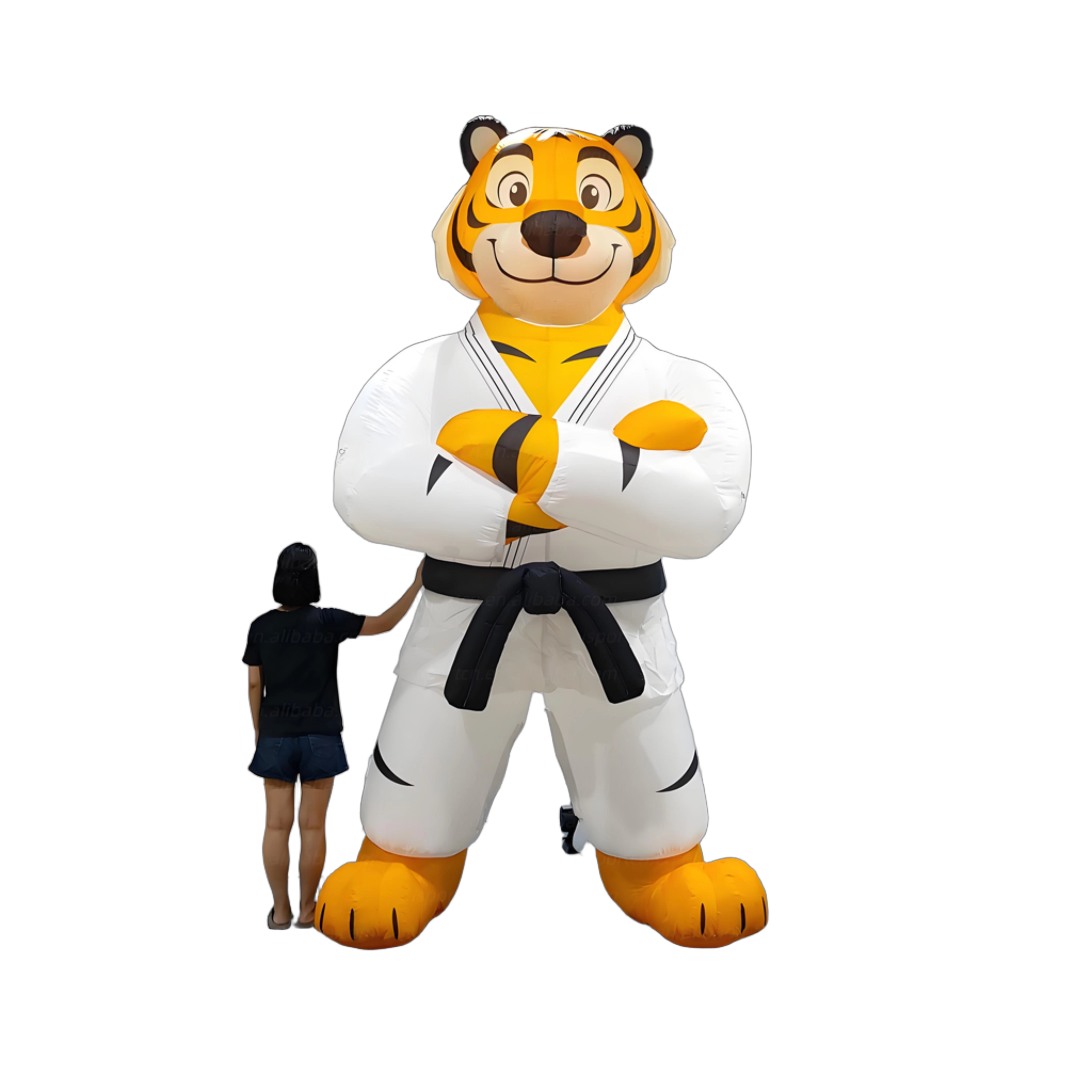 inflatable tiger man inflata...