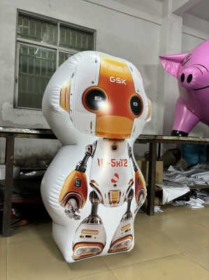 inflatable robot cartoon bal...