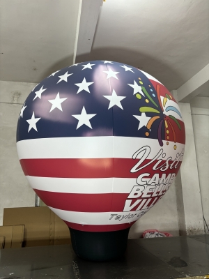 US Flag Inflatable Hot Air B...