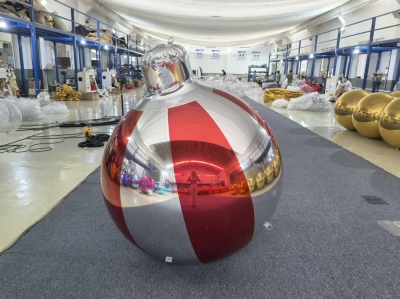 Inflatable Christmas Bell Mi...