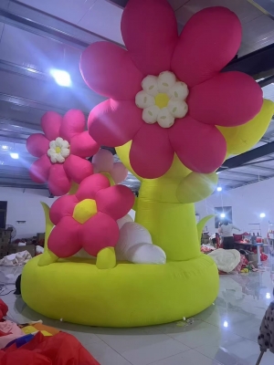 inflatable decoration flower...