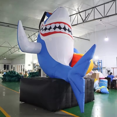 inflatable shark fish
