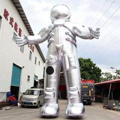inflatable astronaut cartoon...