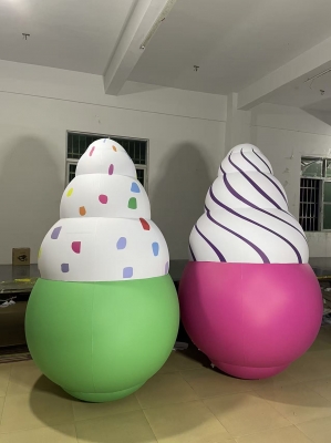 inflatable ice cream cup inf...
