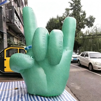 Inflatable music band hand g...
