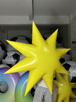 inflatable star balloon pvc ...